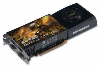 ZOTAC GeForce GTX 260 896MB 448 bi GDDR3 (576Mhz/1998MHz) Graphics card ZT X26E3KG FSP Electronics