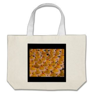 Cool Rubber Duckies Photo Canvas Beach Bag