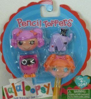 Lalaloopsy Pencil Toppers  Peanut Big Top & Bea Spells a Lot Toys & Games