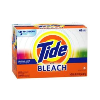 Tide 142 oz. Powder Laundry Detergent with Bleach 003700033013