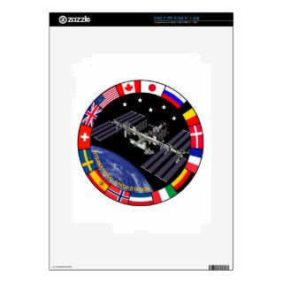 ISS Members Composite Logo Decal For The iPad 2