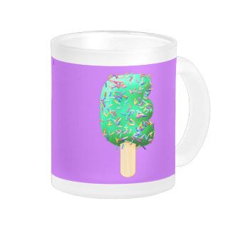 Confetti Ice Cream Treats   Letter E Coffee Mugs