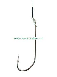 Eagle Claw 420NW 3/0 Snelled Hooks  Fishing Hooks  Sports & Outdoors