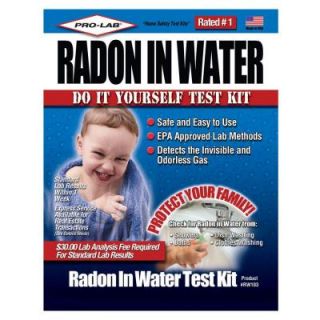 PRO LAB Radon in Water Test Kit RW103