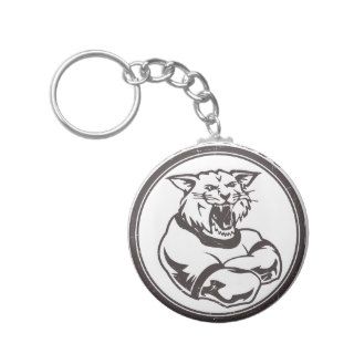 Wildcats Mascot Keychains