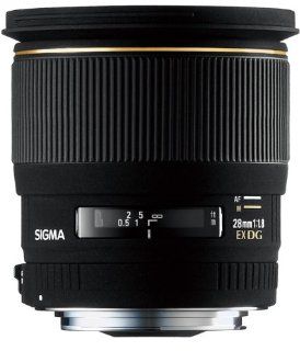 Sigma 28mm f/1.8 EX DG Aspherical Macro Large Aperture Wide Angle Lens for Nikon SLR Cameras  Camera Lenses  Camera & Photo