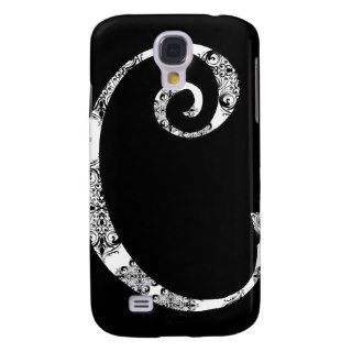 Monogrammed iPhone 3G/3GS Case   Letter C Samsung Galaxy S4 Cover