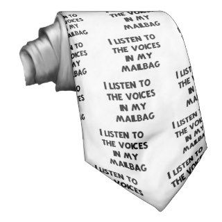Funny Mail Carrier T shirts and Gifts Tie
