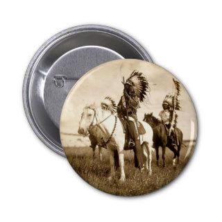 Native American Pinback Buttons