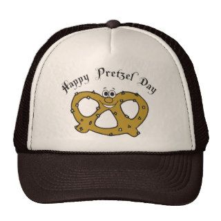 Funny Pretzel Mesh Hat