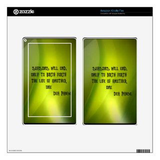 SEASONS END OLY TO BIRTH FORTH THE LIFE OF ANOTHER KINDLE FIRE DECAL