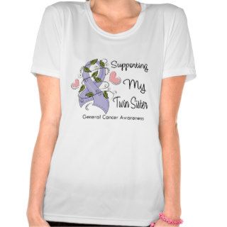 Supporting My Twin Sister   Cancer Awareness Tee Shirt