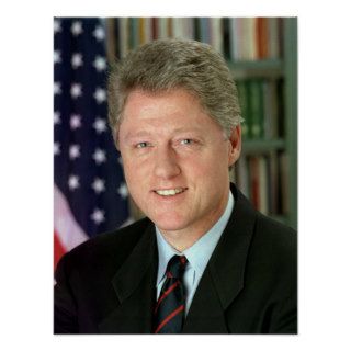 Bill Clinton Print