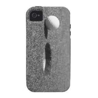 Golf Ball beside hole iPhone 4/4S Cases