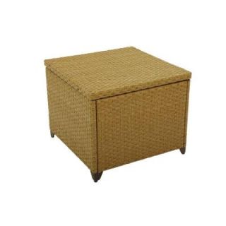 Hampton Bay Hinsdale Light Brown Patio Coffee Table DISCONTINUED 133 003 26T L