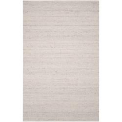 Hand woven White Canister Wool Rug (8' x 11') Surya 7x9   10x14 Rugs