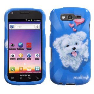Design Graphic Plastic Case Protector Cover (Maltese) for Samsung Galaxy S Blaze 4G T769 T Mobile Cell Phones & Accessories