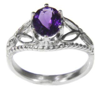 February Birthstone Ring(Synthetic Stone)   made in U.S.A. by Jewelry Designer   Max Arwood MR453 02 Jewelry