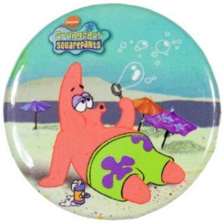 Spongebob Squarepants   Unisex Adult   Patrick Bubbles Button Multi Clothing