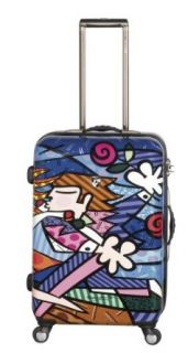 Heys USA Luggage Britto Love Blossoms 26 Inch Hardside Spinner, Blossom, 26 Inch Clothing