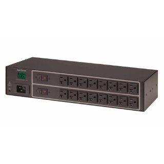 CXG 16H1A454 6 Server Technology 16 Outlet Expansion In Rack Switched Horizontal PDU, 110V, 20A, NEMA 5 20 Cord w/ POPS