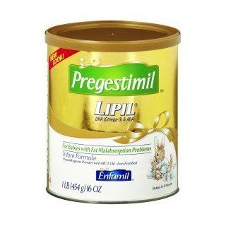 Pregestimil LIPIL Infant Formula Flavor Unflavored Calories 20 / fl oz Style Powder Packaging 1 lb (454 g) Can   Each 1