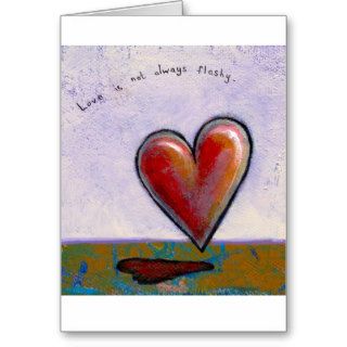 Titled Subdued   Love is not always flashy. Greeting Card