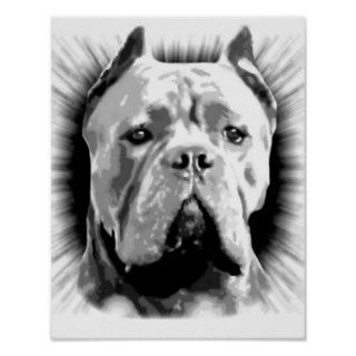 Cane Corso Dog Print