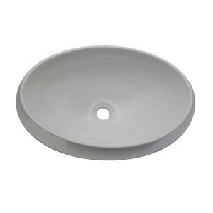DECOLAV Classically Redefined Vessel Sink in White 1447 CWH