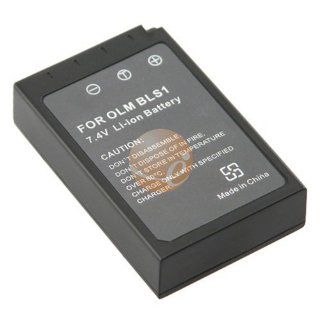 Olympus BLS 1 / BLS1 Replacement Battery for Olympus Pen Digital E P1 / E P2 / SLR Evolt Series E 400 / E 410 / E 420 / E 450 / E 620  Digital Camera Batteries  Camera & Photo