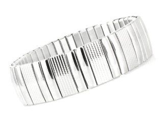 Men's Stainless Steel Retro Design Stretch Watch Style Bracelet Jewelry