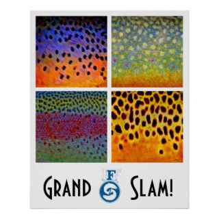 Grand Slam Trout Poster