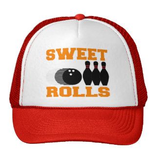 Bowling Sweet Rolls Mesh Hats