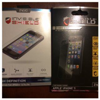 ZAGG invisibleSHIELD for Apple iPhone 5 Case Friendly Screen (new version) Cell Phones & Accessories