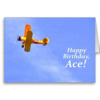 Happy Birthday, Ace Greeting Card