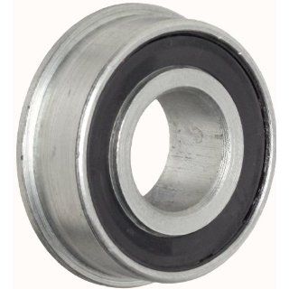 RBC Heim Ball Bearing RF102214PP Flanged, Double Sealed, 0.625" Bore, 1.375" OD, 0.438" Width Rod End Bearings