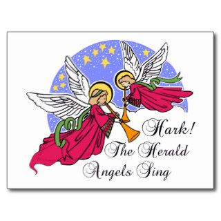 Hark The Herald Angels Sing Post Card