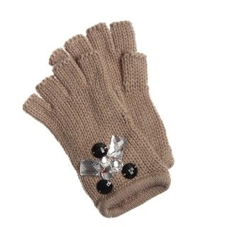 Betsey Johnson Jewel Fingerless Gloves Betsey Johnson Women's Gloves