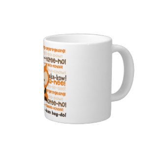 What Does the Fox Say Coffee Mug Extra Large Mug