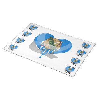 It's Gonna Be OK   Support Oklahoma Place Mat