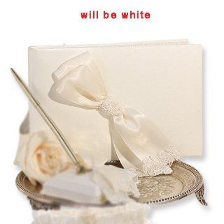 White Orleans Guest Book Jewelry
