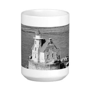 Race Rock Lighthouse Coffee Mugs