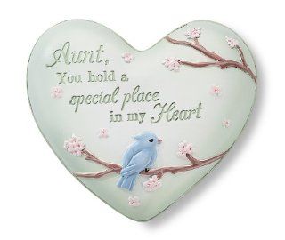 Heart Expressions by Pavilion Inspirational Heart, Aunt Sentiment, 2 1/2 Inch   Aunt Gifts