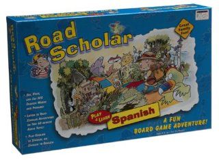 Road Scholar Spanish Learning Board Game Toys & Games