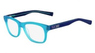 Nike 7203 441 Eyeglasses Matte Turquoise 52 19 140 at  Mens Clothing store
