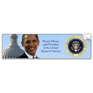Barack Obama Portrait Bumper Sticker