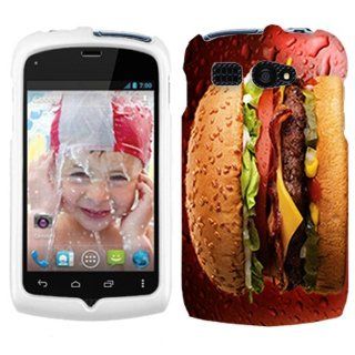 Kyocera Hydro Burger Hard Case Phone Cover Cell Phones & Accessories