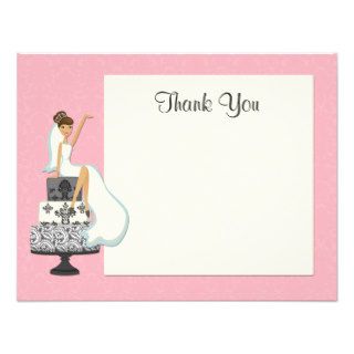 Bridal Shower Thank You Card Personalized Invitations