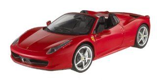 Ferrari 458 Italia Spider in Red by Hot Wheels in 118 Scale Toys & Games