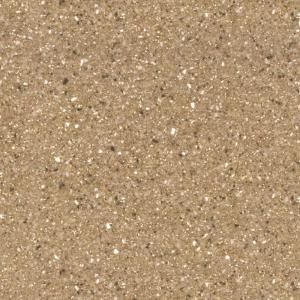 Corian 2 in. Solid Surface Countertop Sample in Oat C930 15202OA